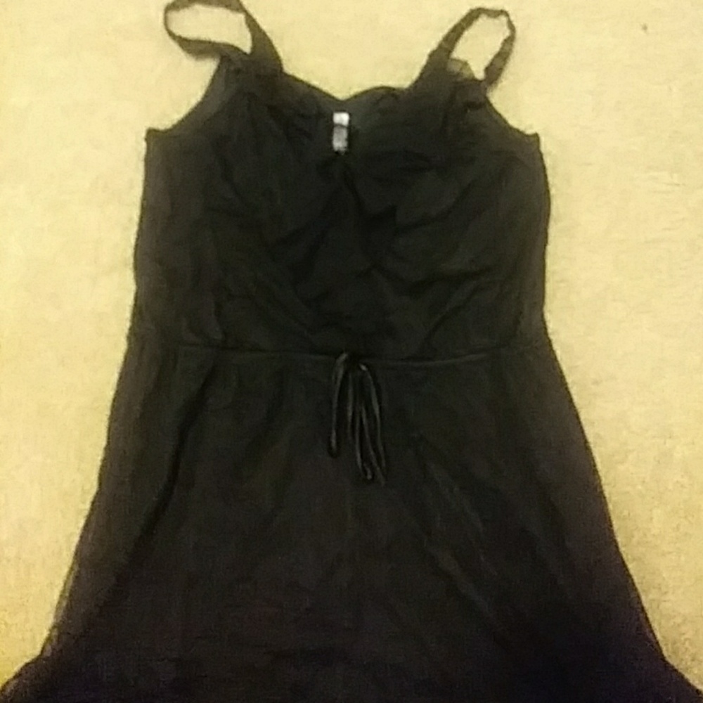 Xhileration black 2x blouse